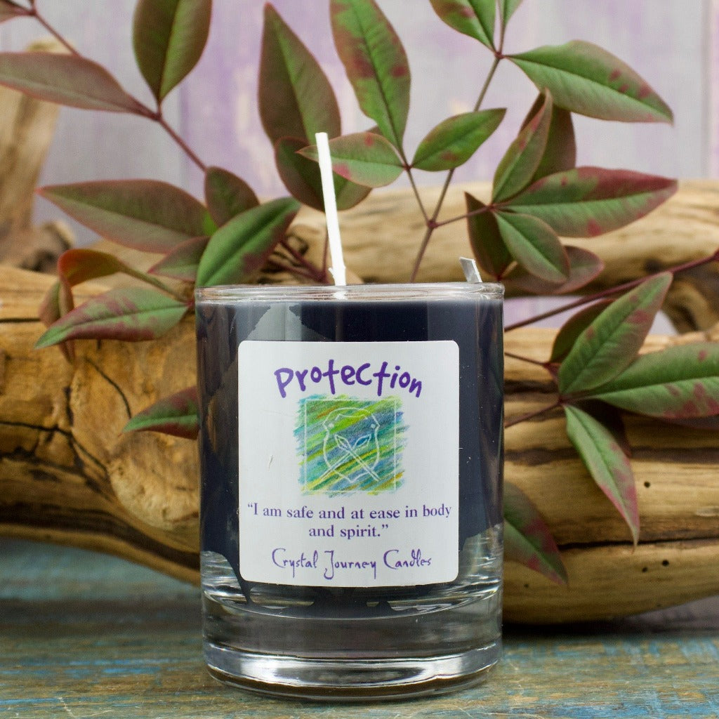 Protection Herbal Magic Votive Candle