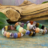 Sacred Stone Mix Cuff Bracelet