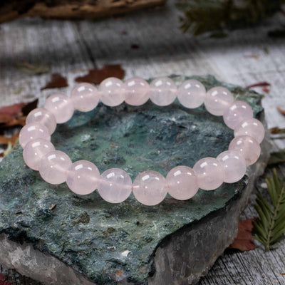 Rose Quartz Bracelet, Multiple Sizes