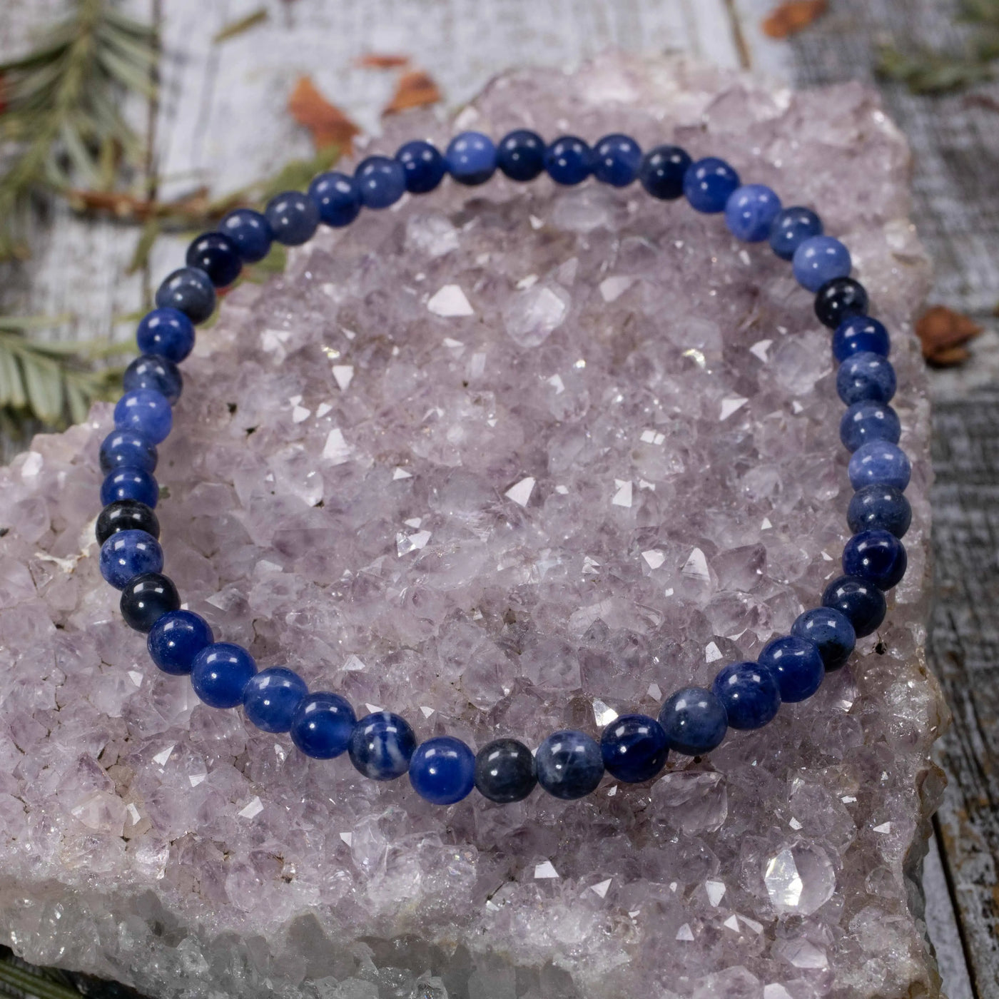 Sodalite Bracelet, Multiple Sizes