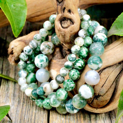 Tree Agate Bracelet