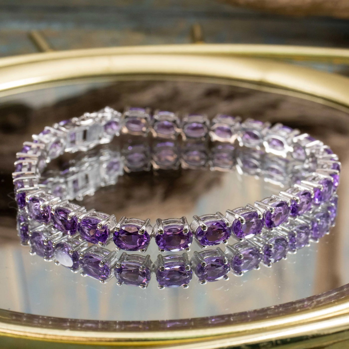 Crystal Tennis Bracelet Collection