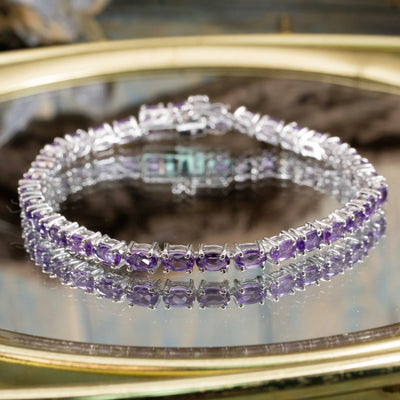 Crystal Tennis Bracelet Collection