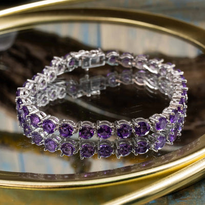 Crystal Tennis Bracelet Collection