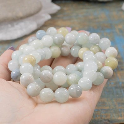 Aquamarine Beaded Bracelets