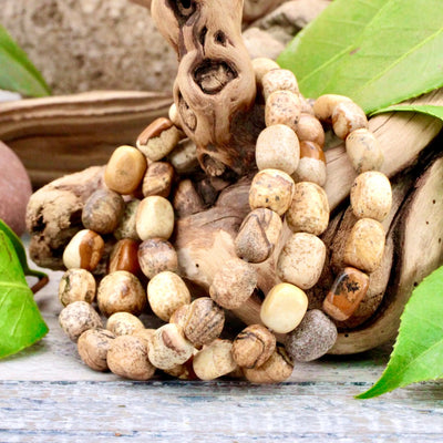 Picture Jasper Tumbled Bracelet