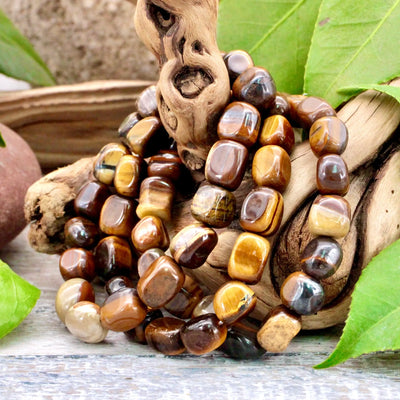 Tiger's Eye Tumbled Bracelet