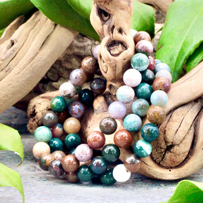 8mm Ocean Jasper Bracelet