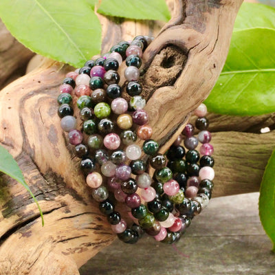 6mm Mixed Tourmaline Bracelet