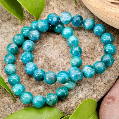 10mm Blue Apatite Bracelet