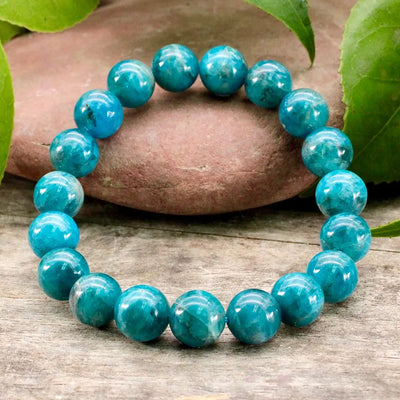 10mm Blue Apatite Bracelet