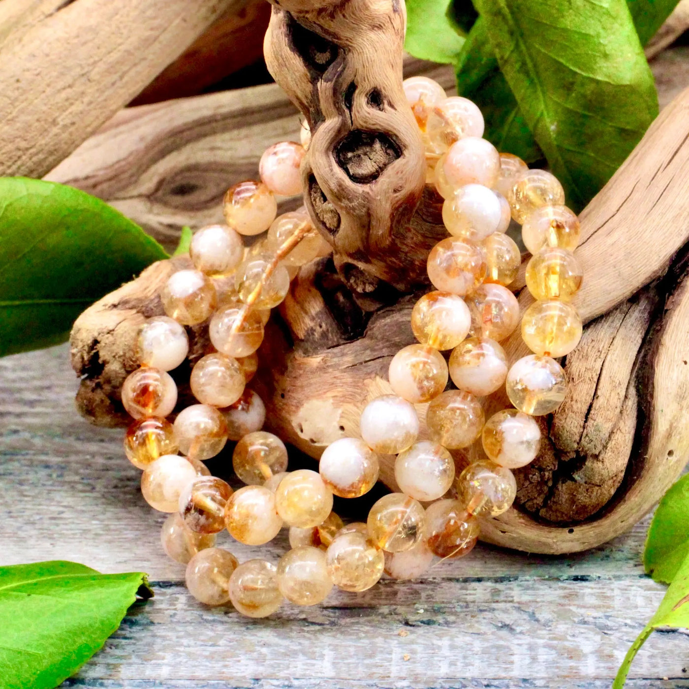 8mm Citrine Bracelet