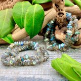 Labradorite Chunky Chip Bracelet