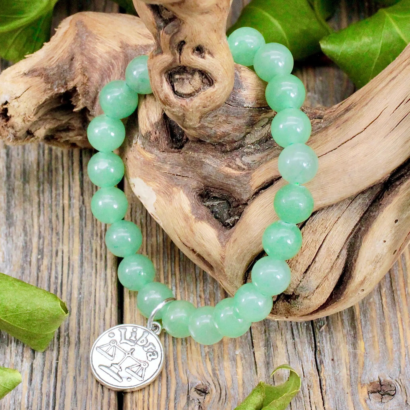 Green Aventurine Zodiac Bracelet - Libra