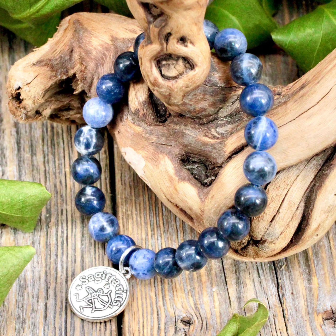 Sodalite Zodiac Bracelet - Sagittarius