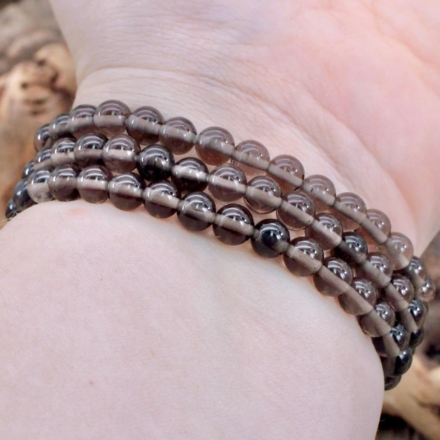 Smoky Quartz Bracelet - 6mm