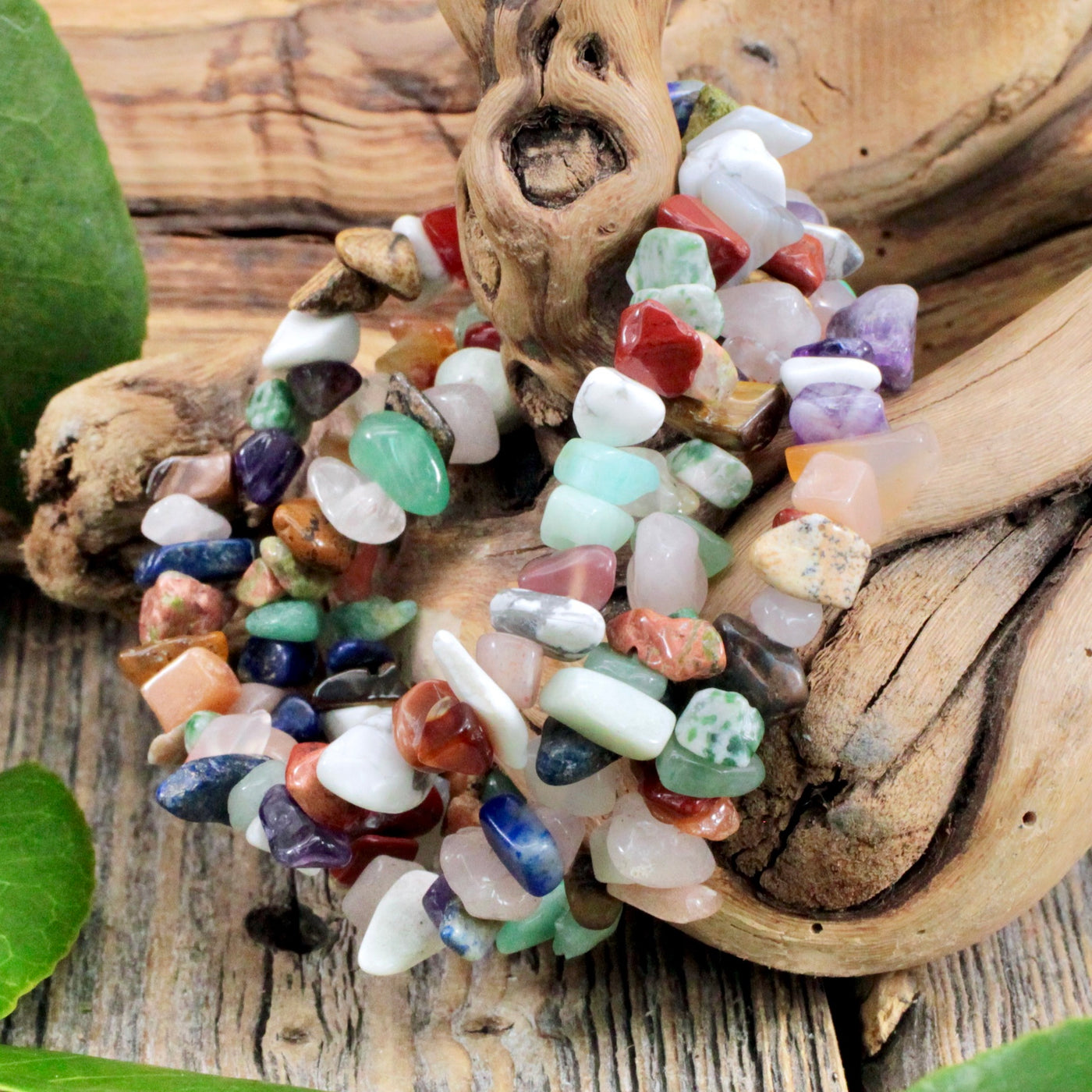 Sacred Stone Mix Chip Bracelet