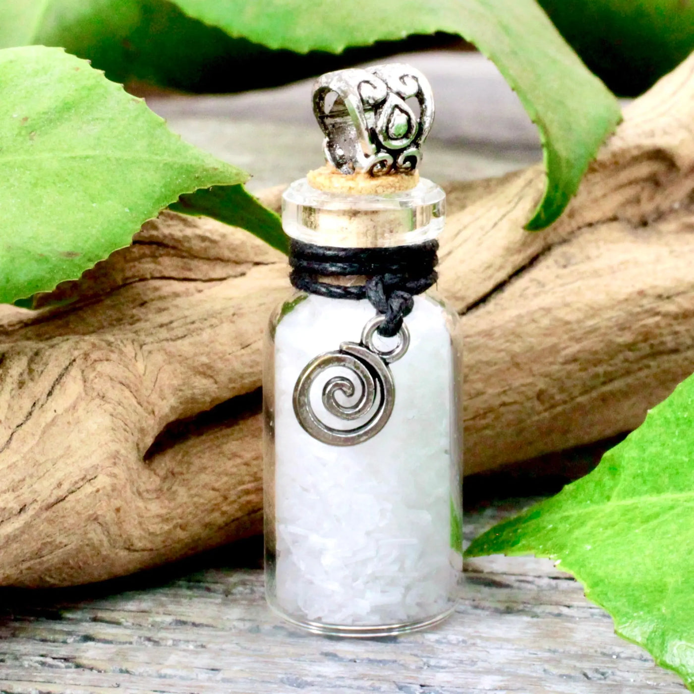 Cleansing Spell Jar with Selenite Necklace