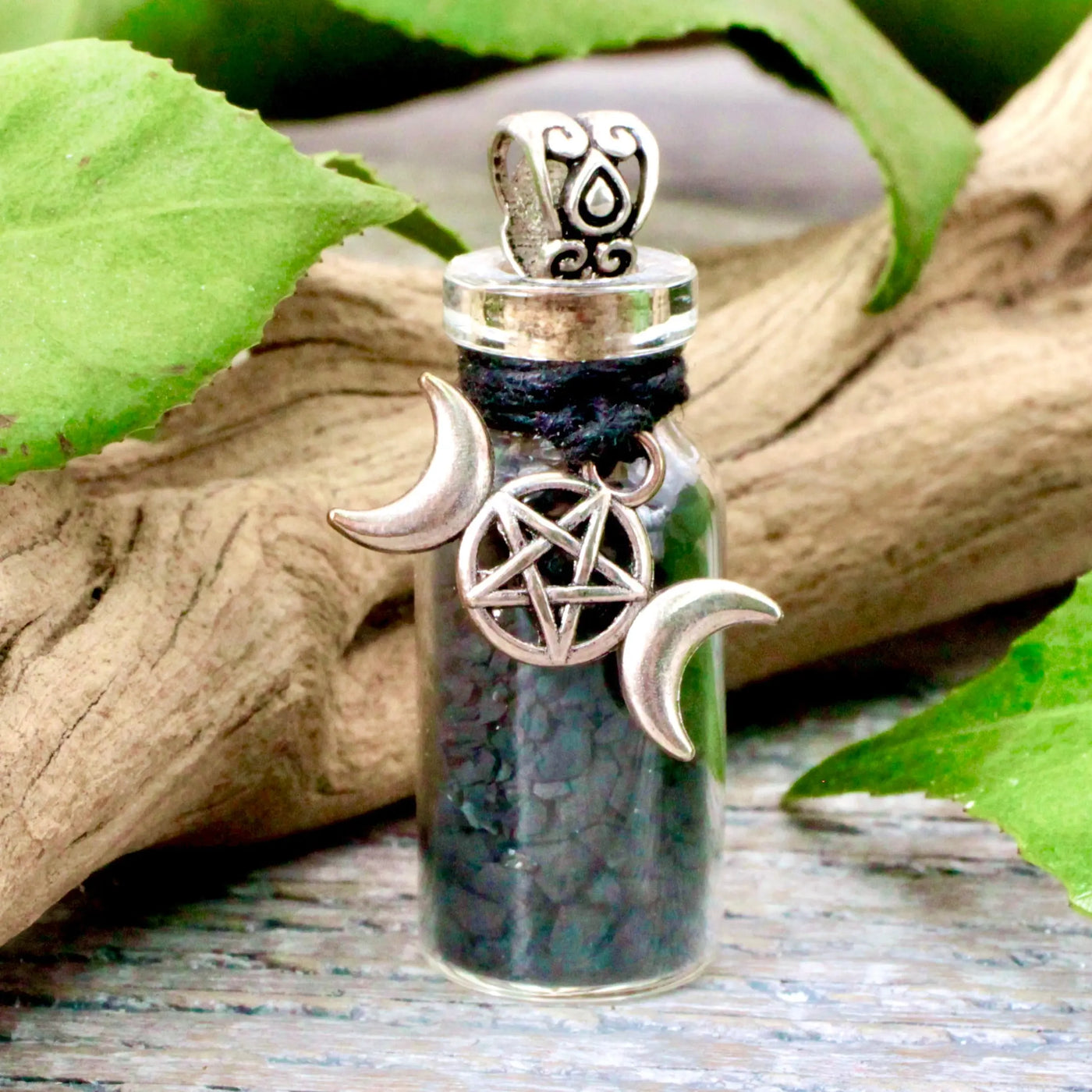 Purification and Healing Spell Jar with Shungite Necklace