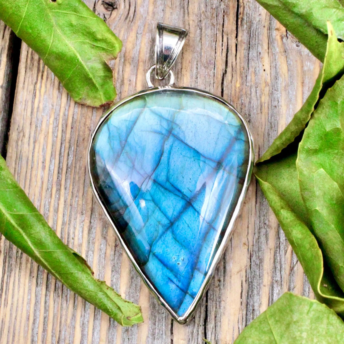 Labradorite Pendant in Sterling Silver