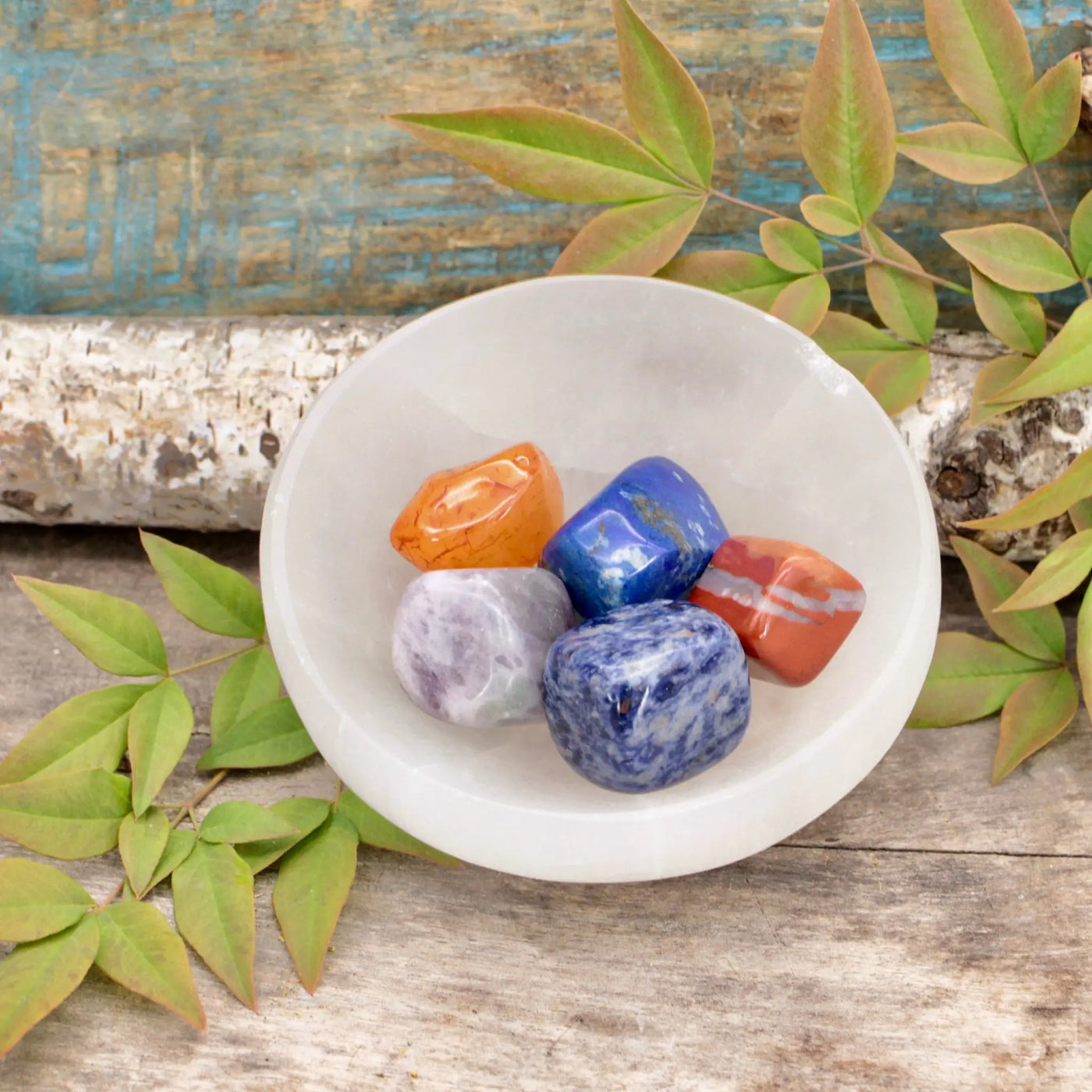 Wisdom, Clarity & Memory Tumbled Stone Collection