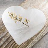 Selenite Heart Bowl