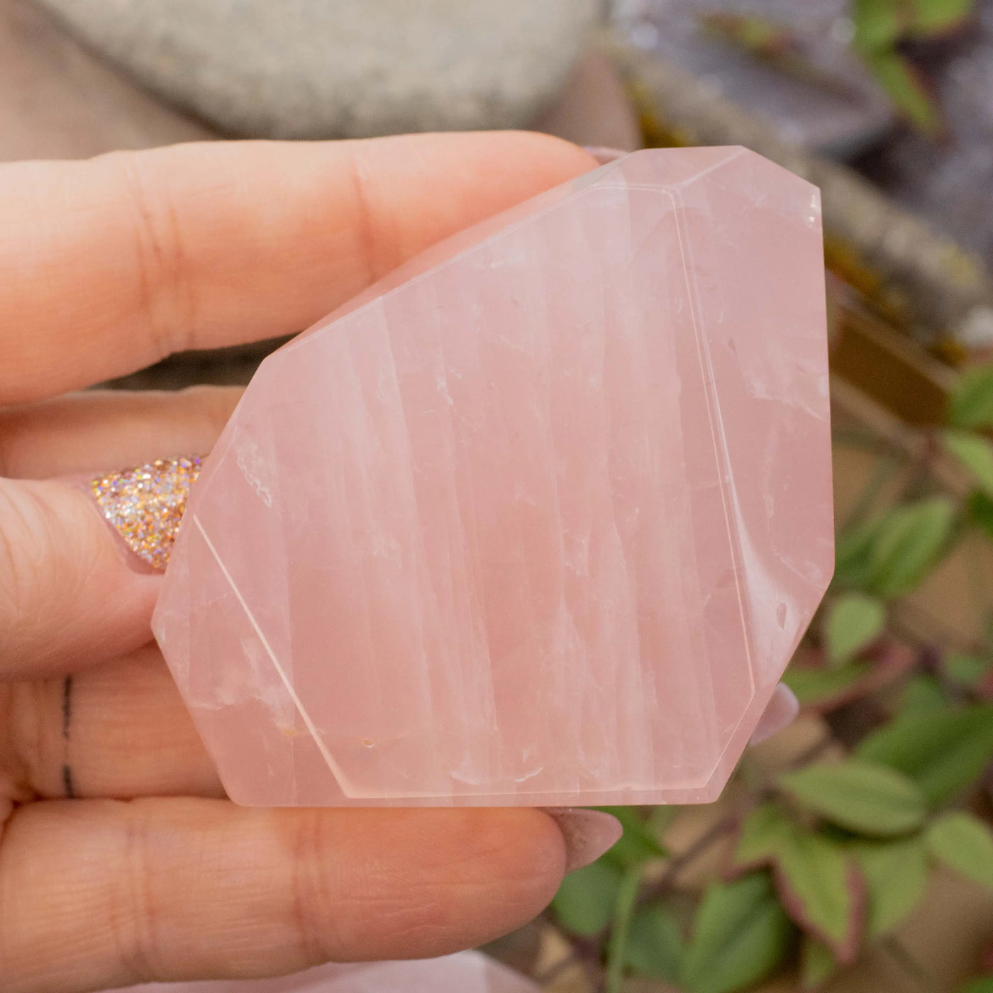 Rose Quartz Polygons