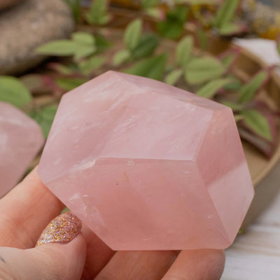 Rose Quartz Polygons