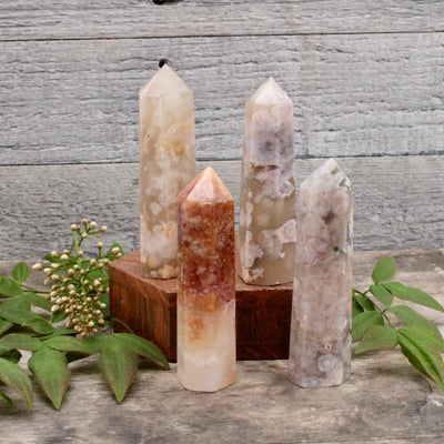 Flower Agate Tower tall