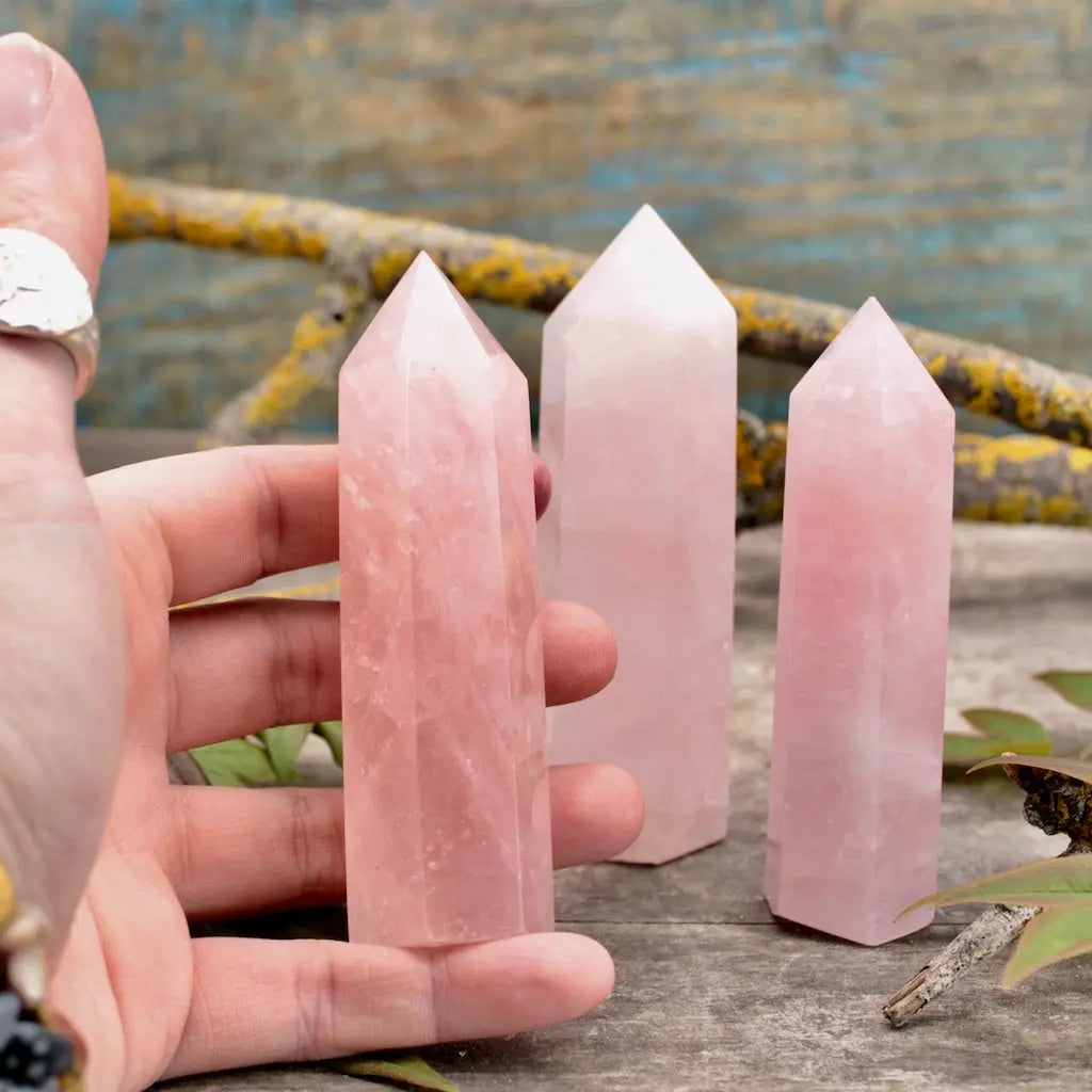 Copy of Medium Rose Quartz Tower