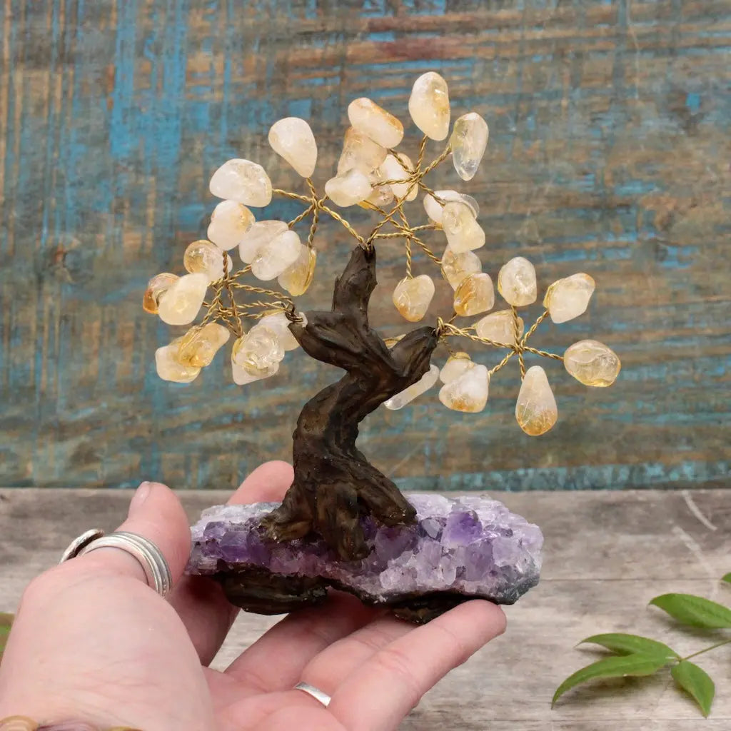 Citrine Crystal Tree