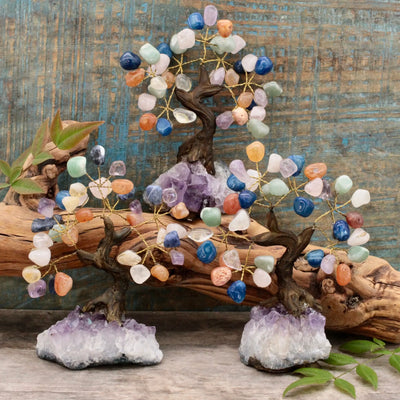 Multi-Stone Crystal Tree Large