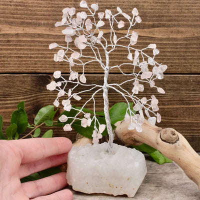 Copy of Quartz Crystal Tree with Zeolite Base