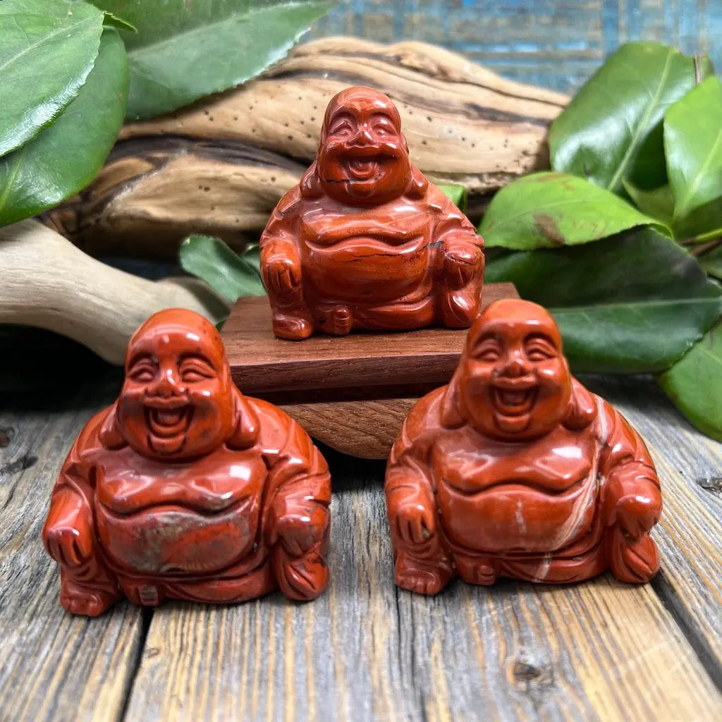 Red Jasper Buddha