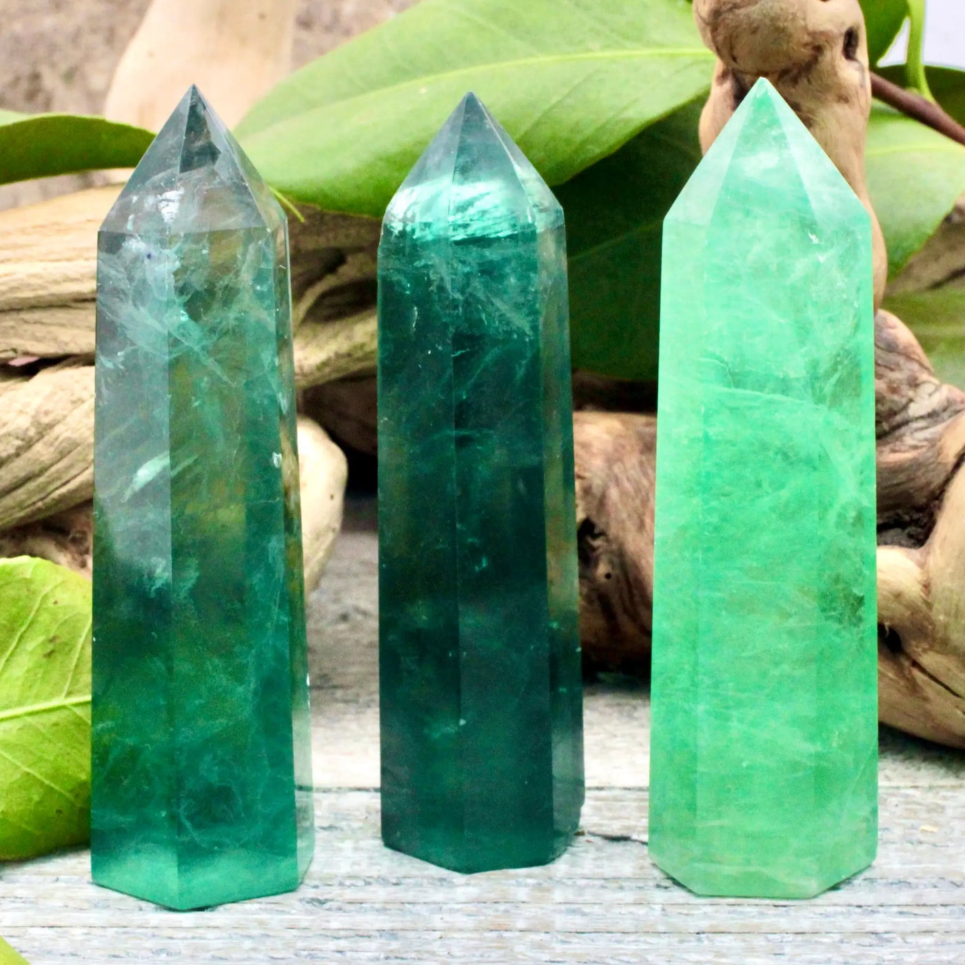 Green Fluorite Tower