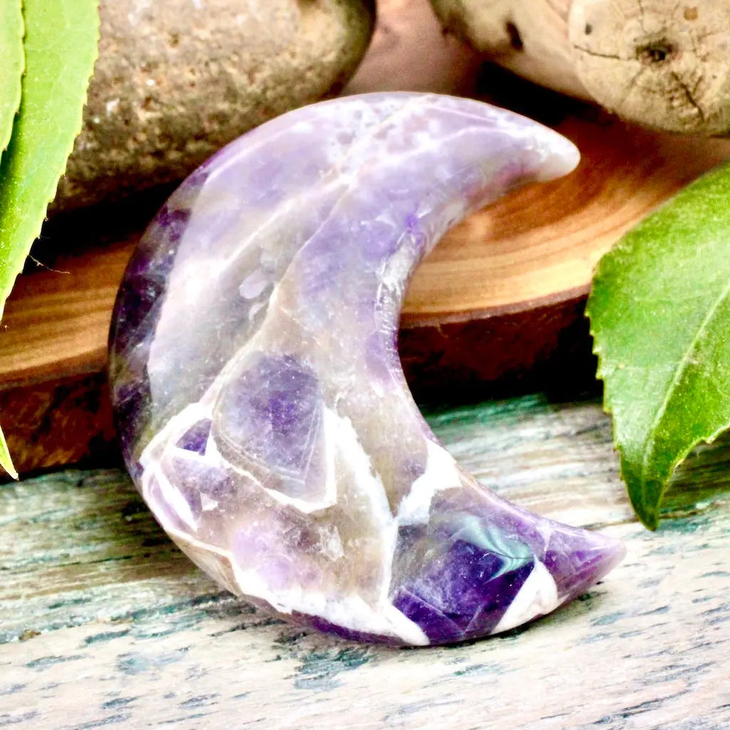 Chevron Amethyst Moon