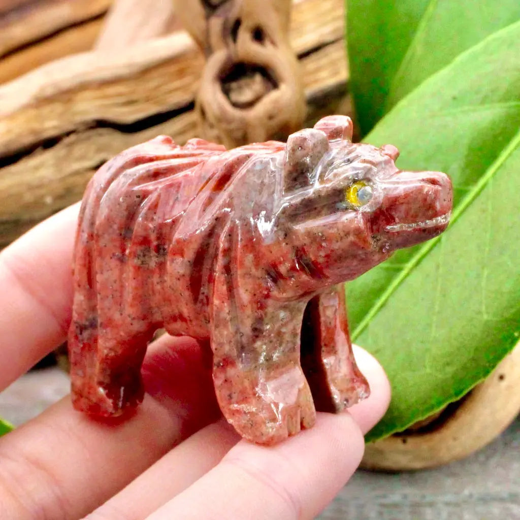 Jasper Animal Carving