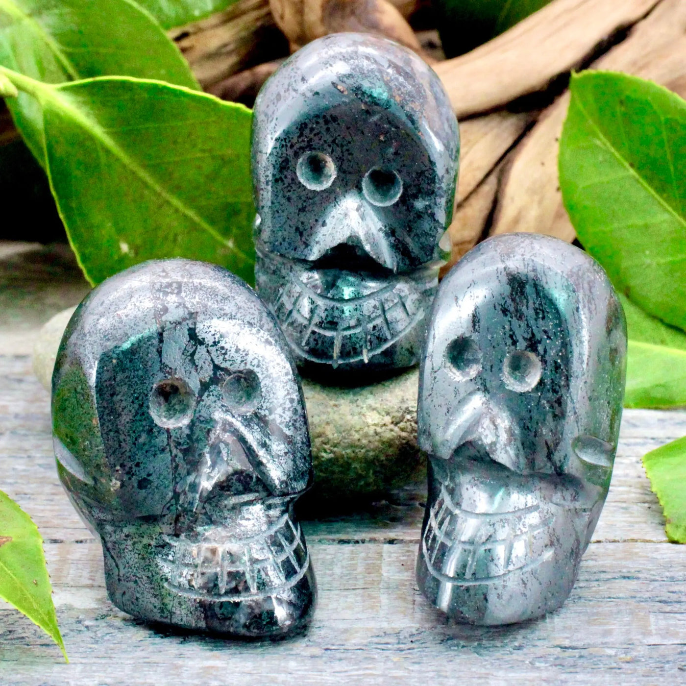 Hematite Skull