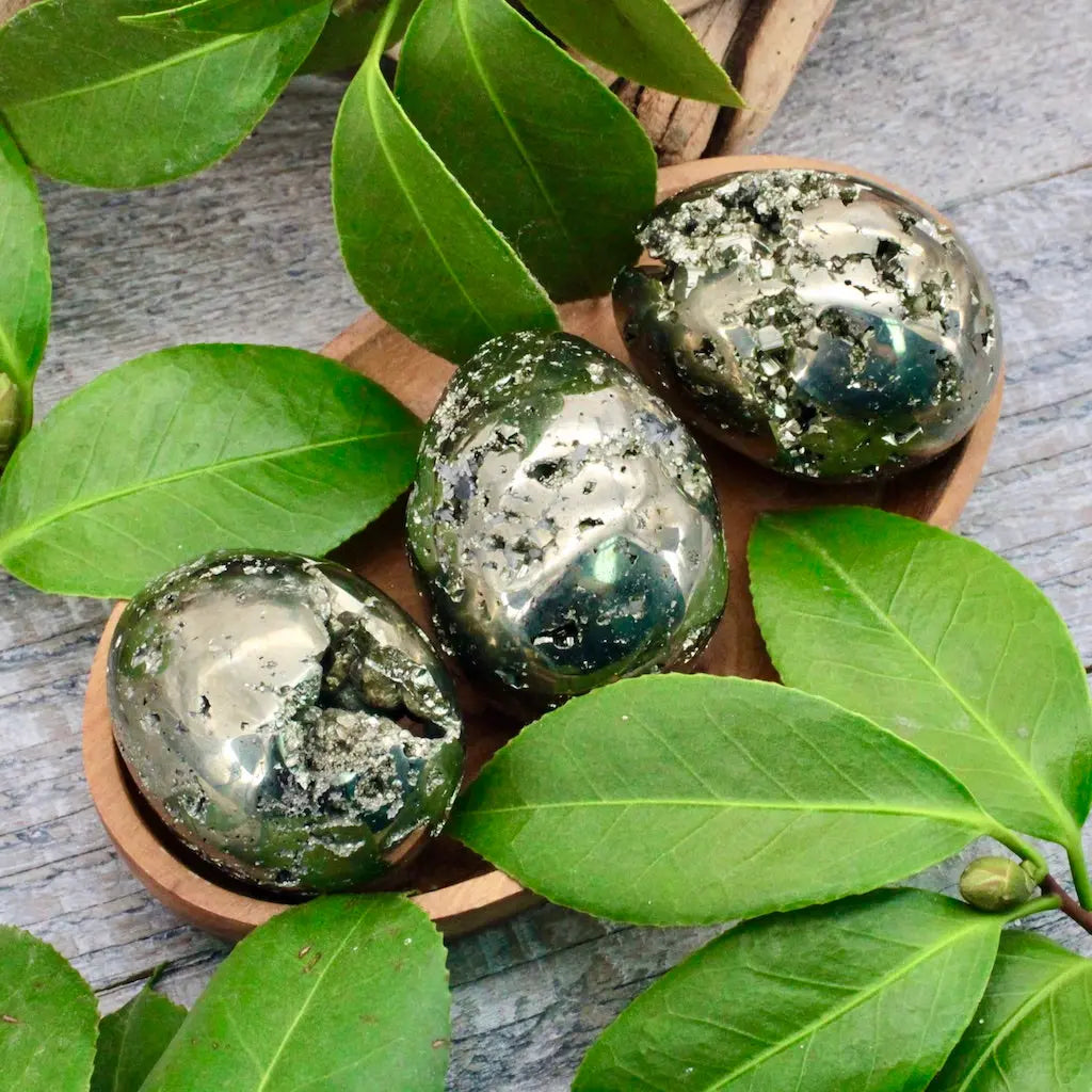 Pyrite Egg