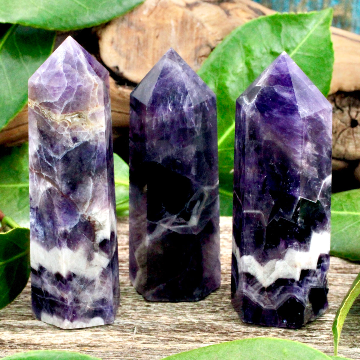 Chevron Amethyst Tower - Dark