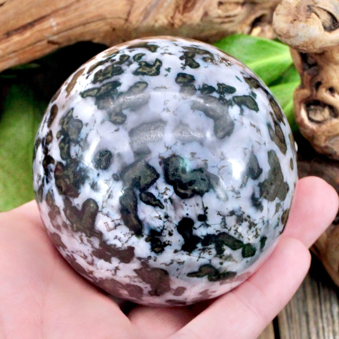 Indigo Gabbro Sphere