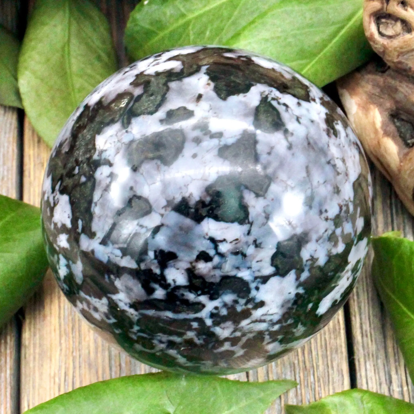 Indigo Gabbro Sphere