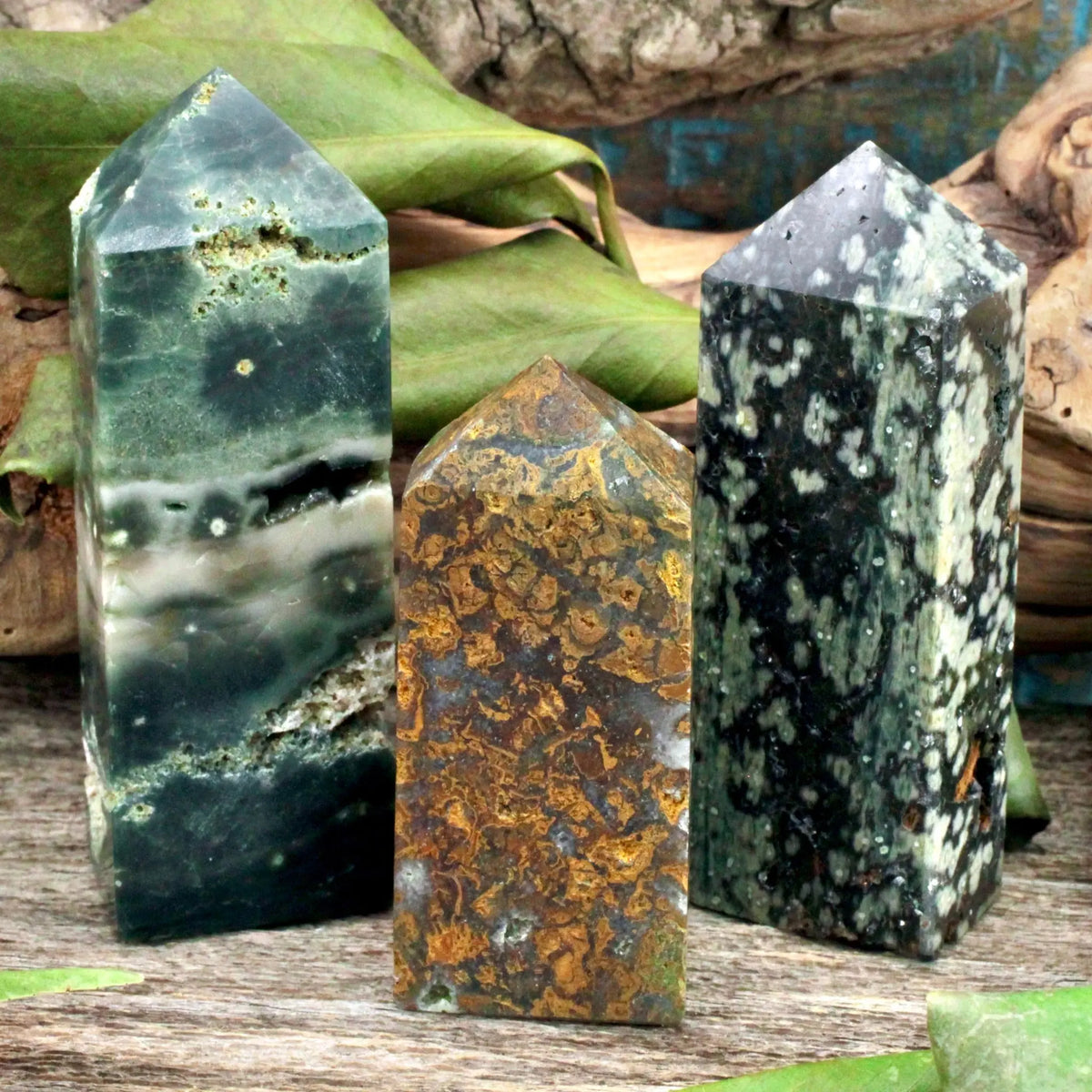 Ocean Jasper Obelisk