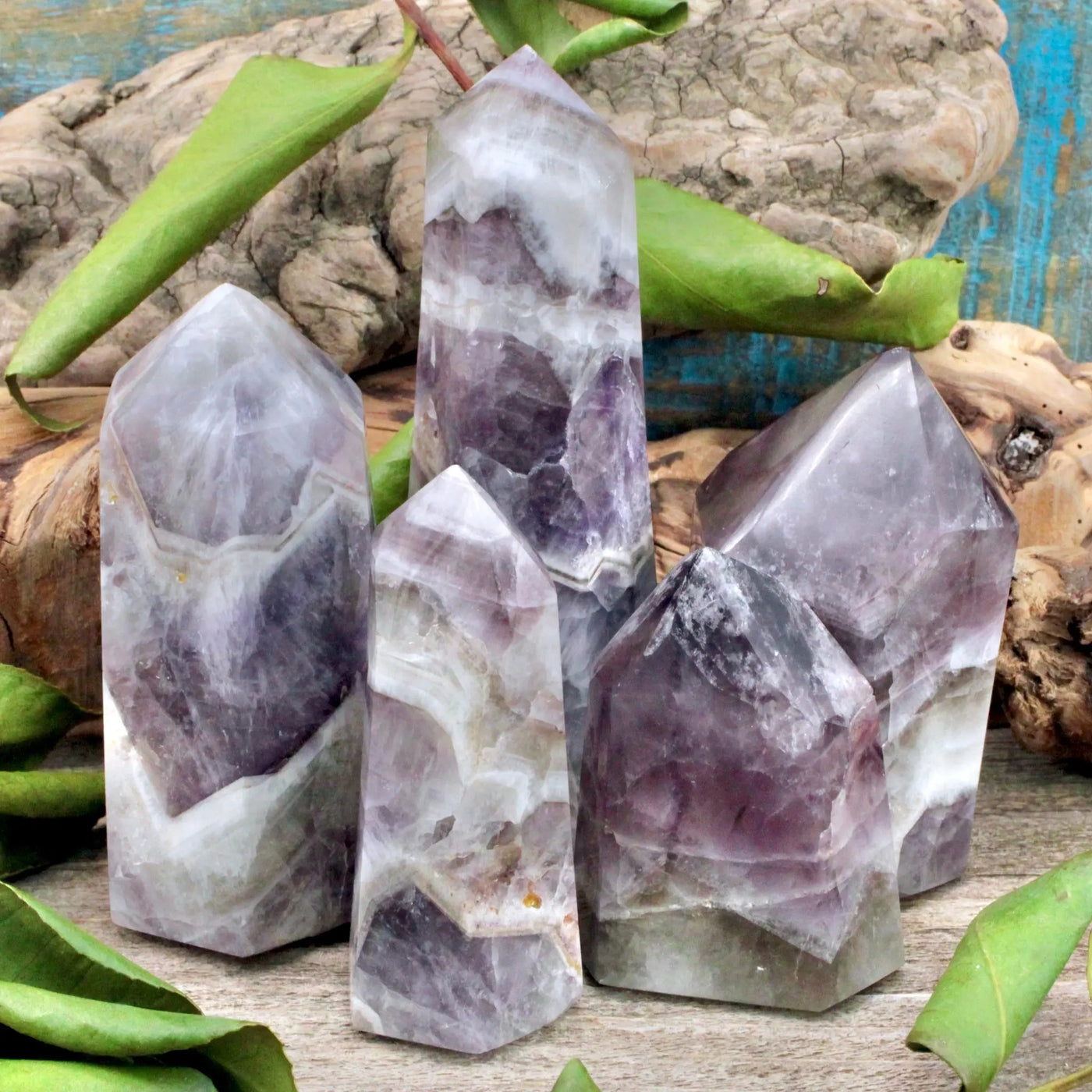 Chevron Amethyst Tower